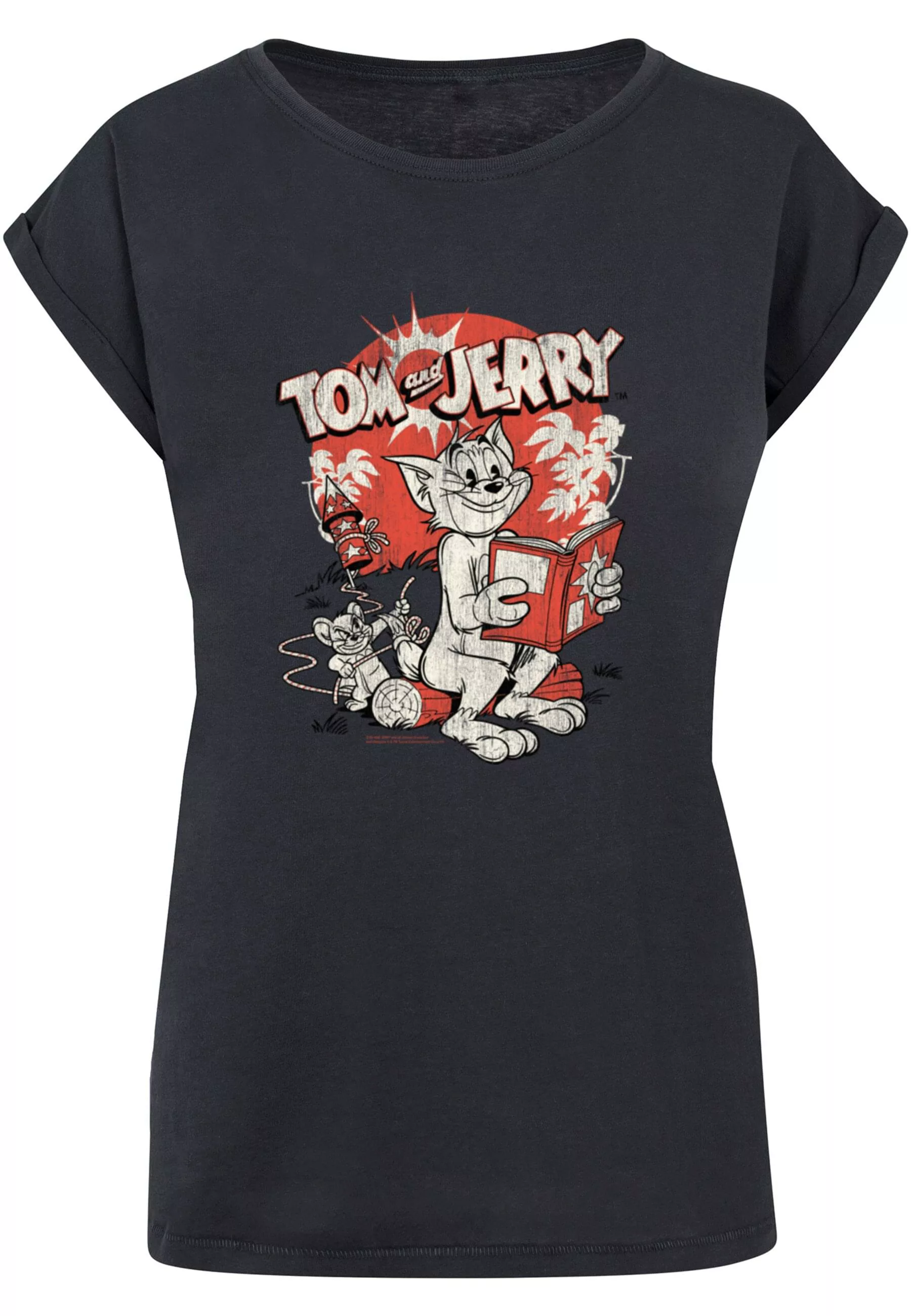 ABSOLUTE CULT T-Shirt "ABSOLUTE CULT Damen Ladies Tom and Jerry - Rocket Pr günstig online kaufen