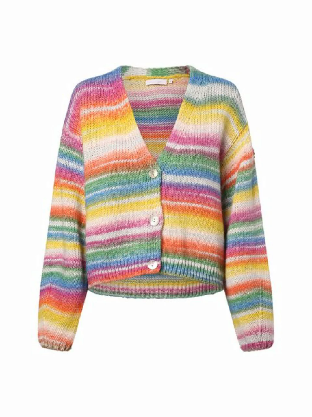 Rich & Royal Cardigan, Mit auffälligen Streifenmuster günstig online kaufen