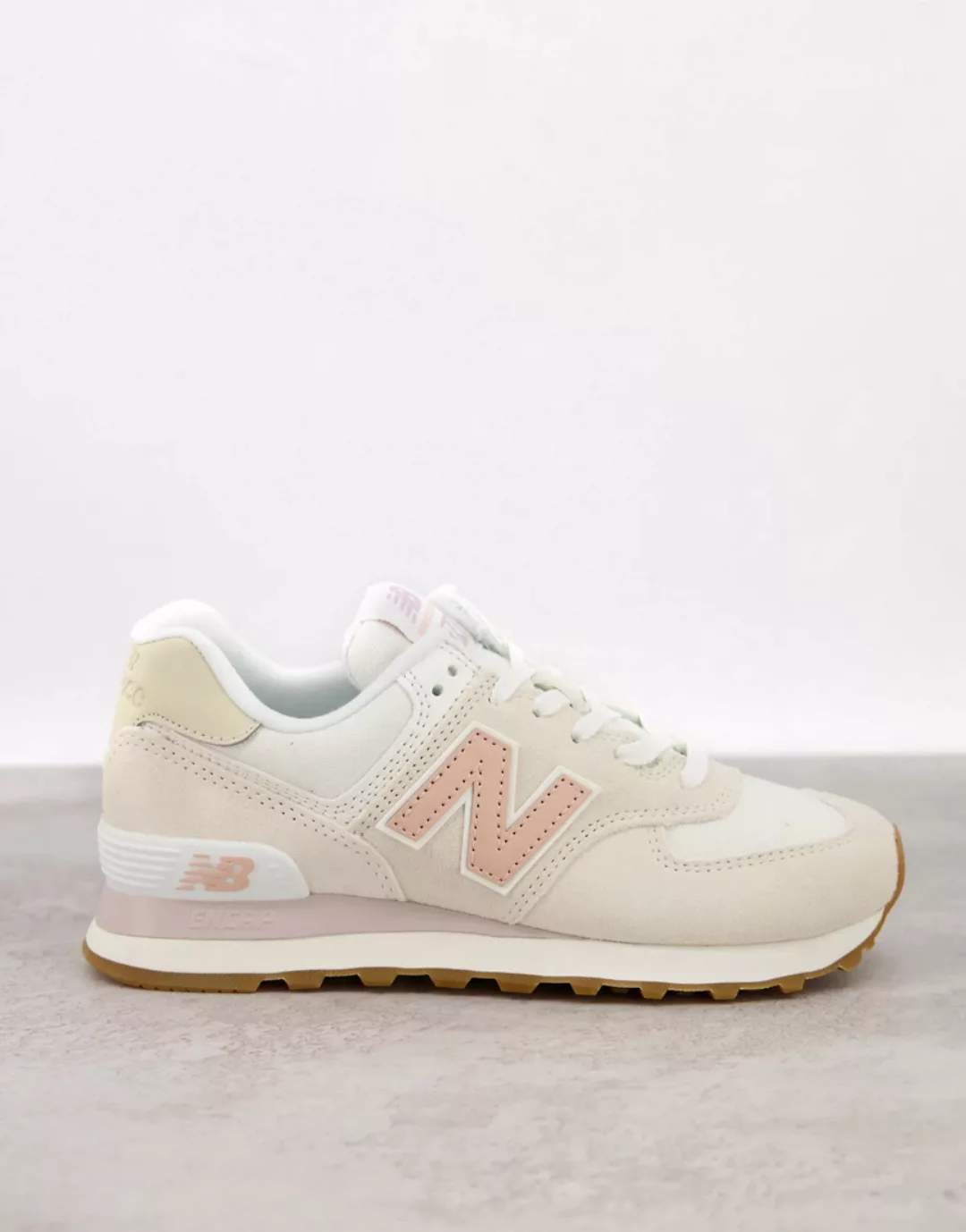 New Balance – 574 – Sneaker in gebrochenem Weiß günstig online kaufen