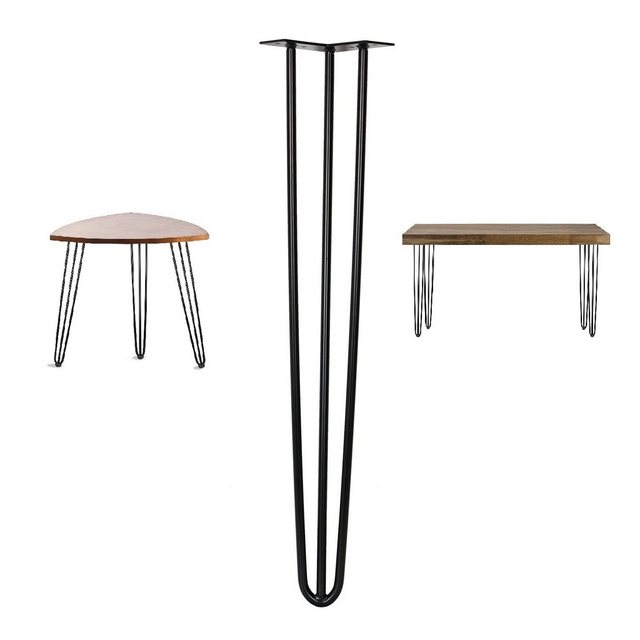 Steelboxx Fächerschrank Hairpin Legs Haarnadelbeine Tischgestell Tisch Kufe günstig online kaufen