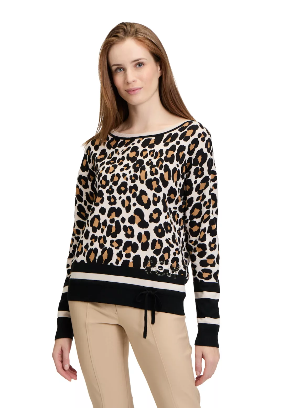 Betty Barclay Strickpullover "Betty Barclay Feinstrickpullover mit Print", günstig online kaufen