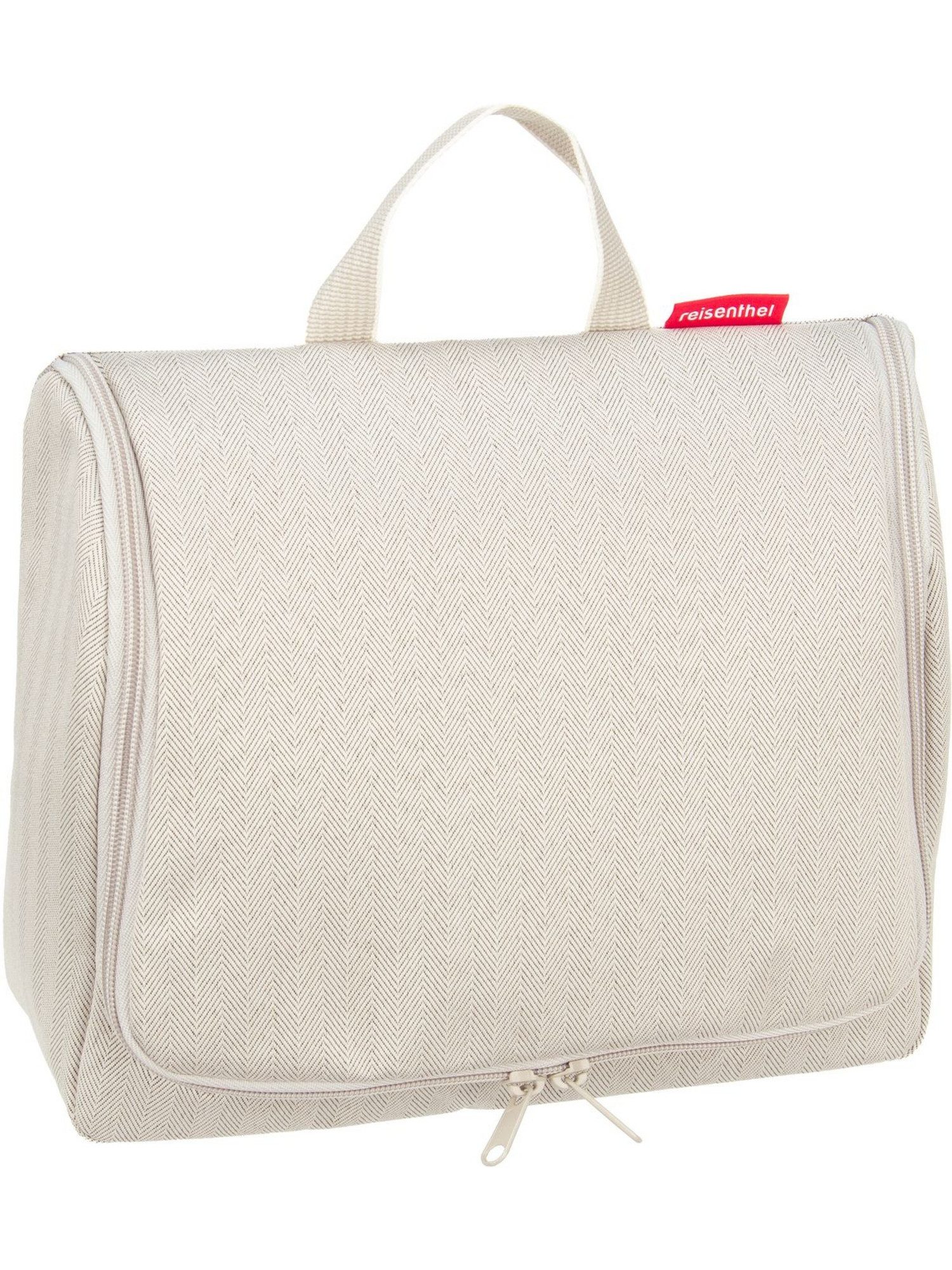 REISENTHEL® Kulturbeutel toiletbag XL herringbone grey, günstig online kaufen