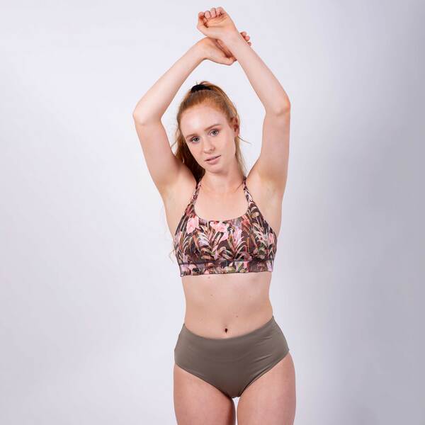 "Cosy Jungle" Diamant-back - Bra Zum Wenden, Sport Bh günstig online kaufen