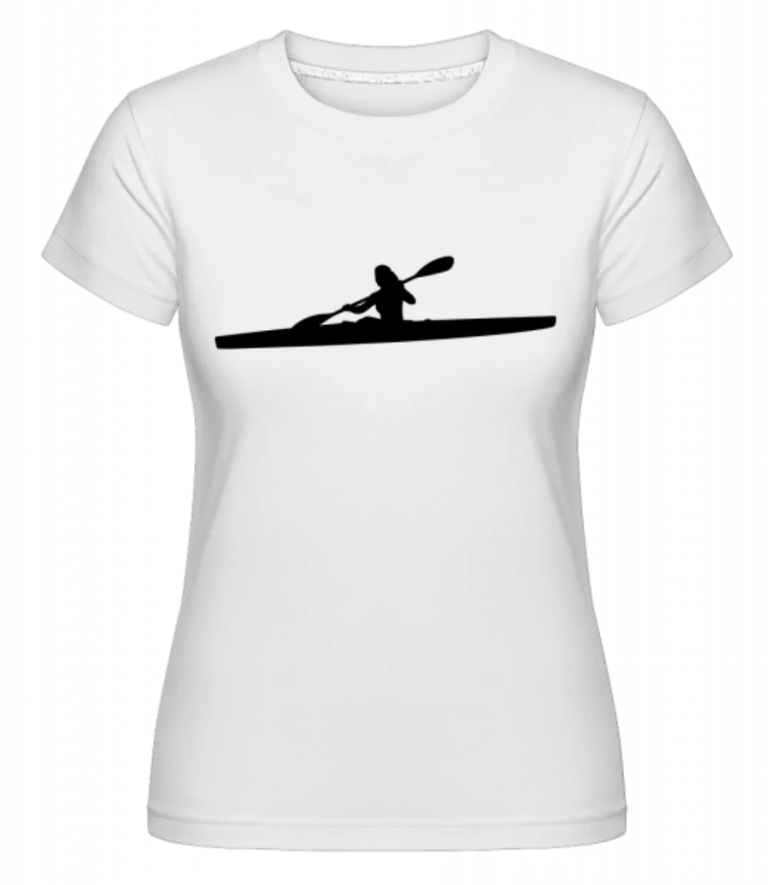 Kayak Shape Black · Shirtinator Frauen T-Shirt günstig online kaufen