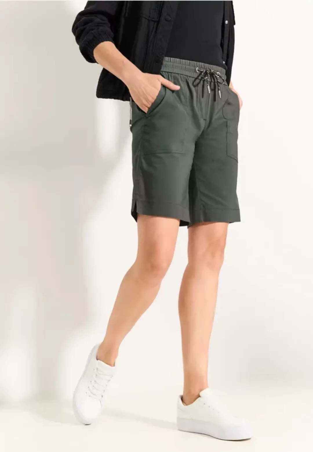 Cecil Stoffhose Middle Waist günstig online kaufen