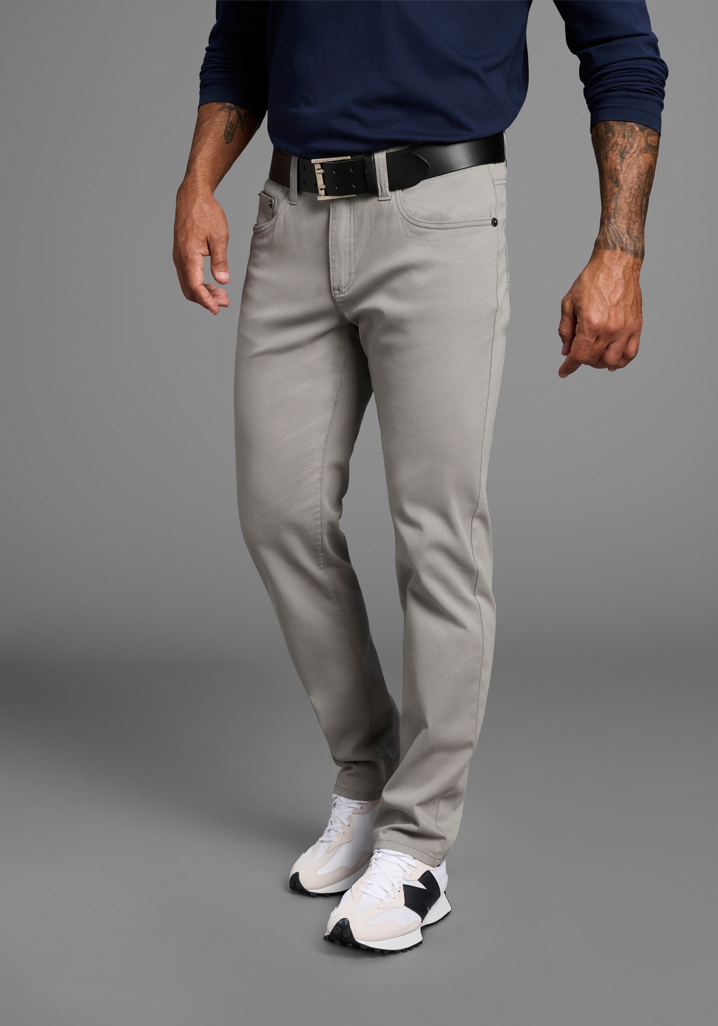 Mans World 5-Pocket-Hose, Stretchhose mit Dehnbund günstig online kaufen