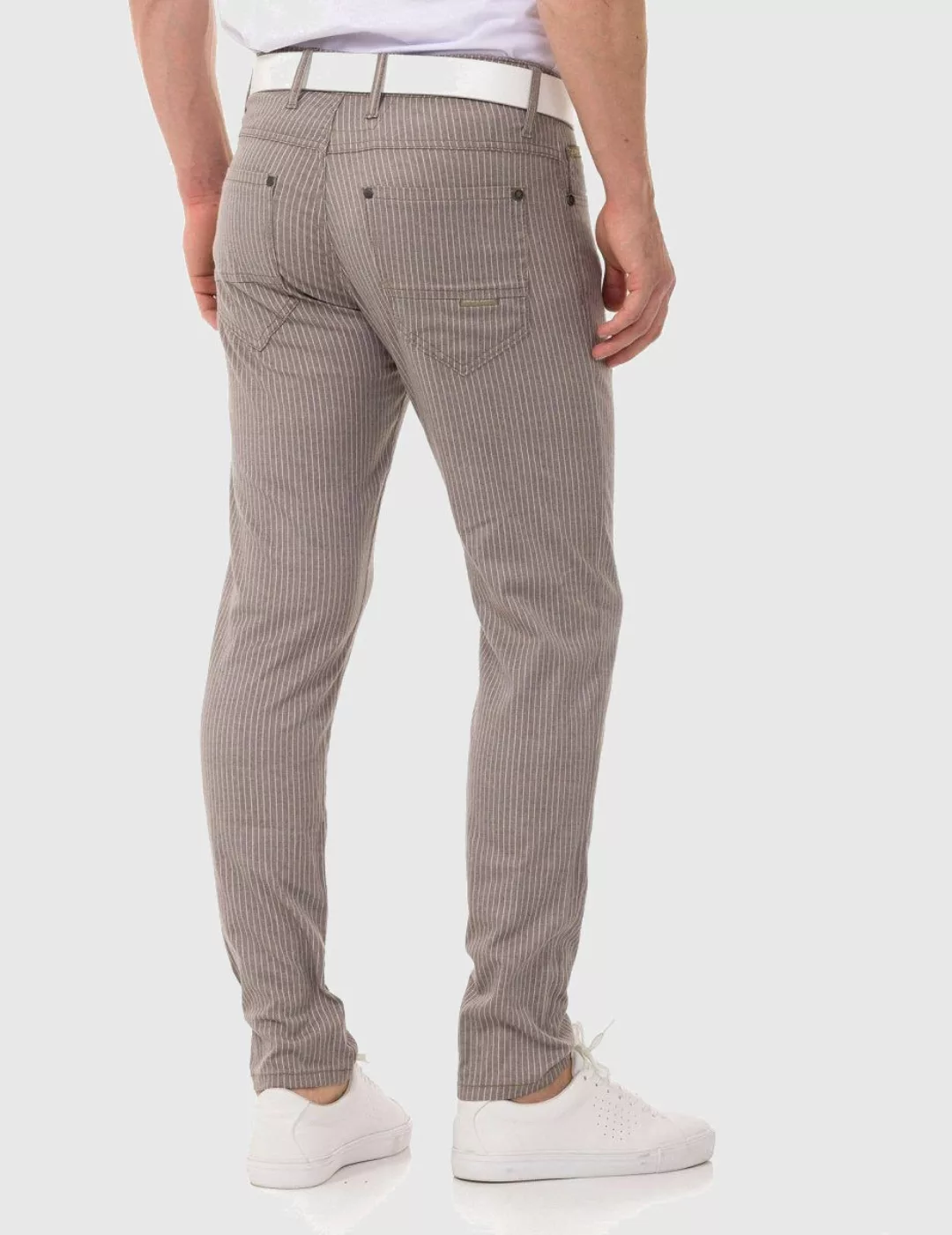 Cipo & Baxx Gerade Jeans "Hose", im dezenten Streifen-Look günstig online kaufen