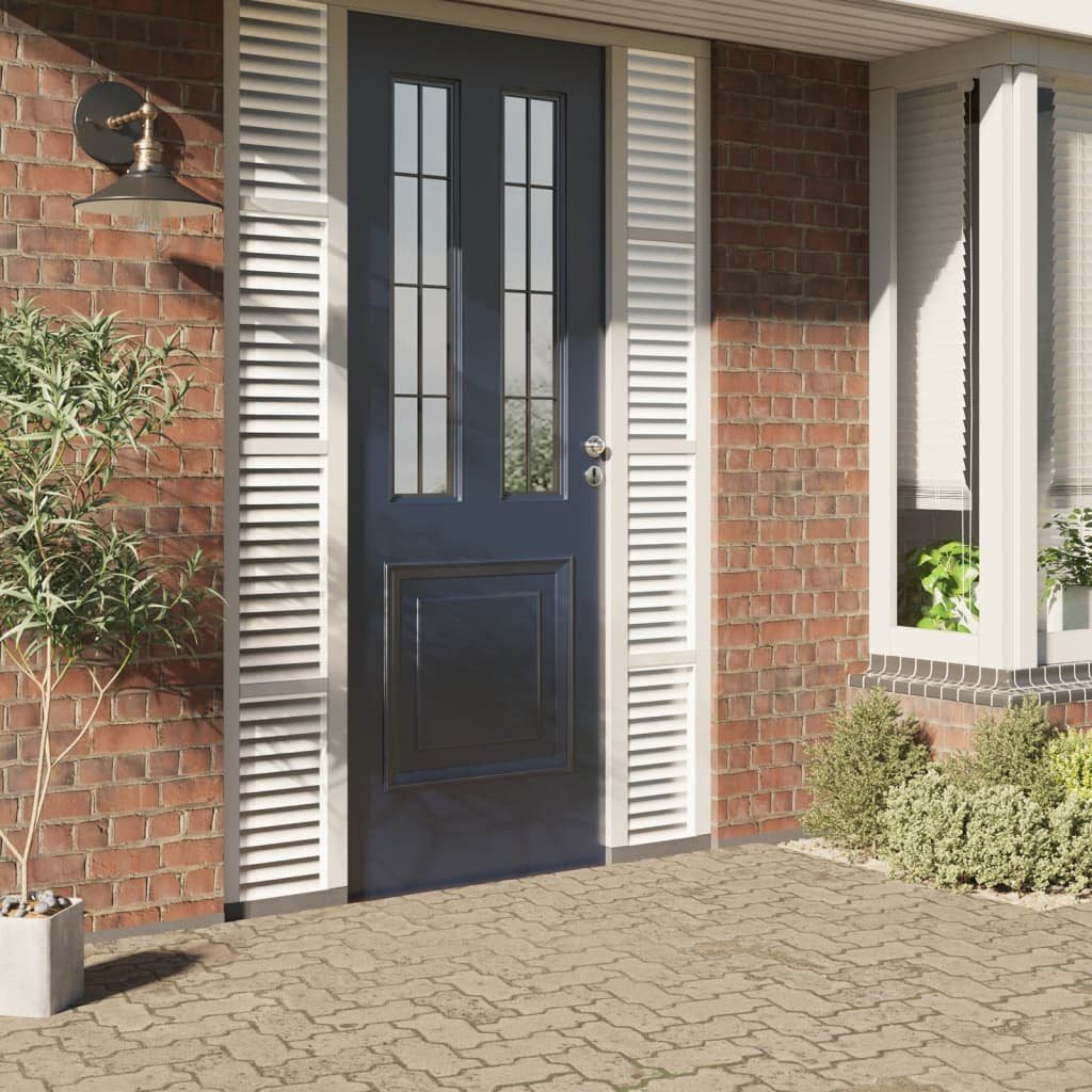 vidaXL Fensterfolie Fensterfolie Matt Streifenmuster 90x500 günstig online kaufen