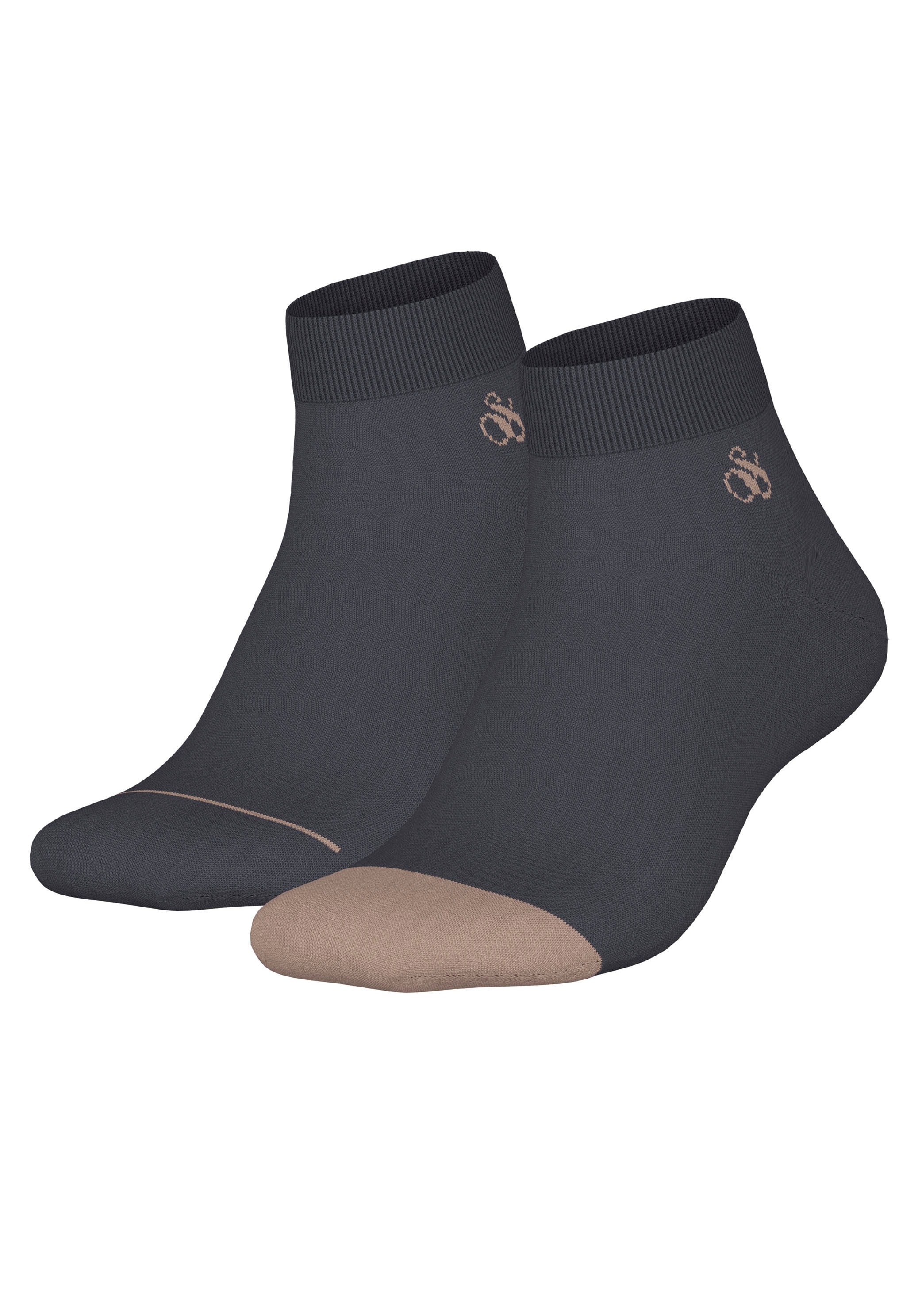 Scotch & Soda Shrunk Kurzsocken, (2 Paar), mit eingestricktem Logo günstig online kaufen