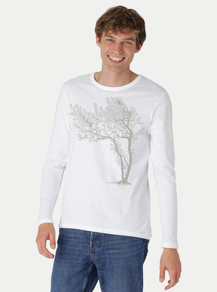 Bio-herren-langarmshirt Fancy Tree günstig online kaufen