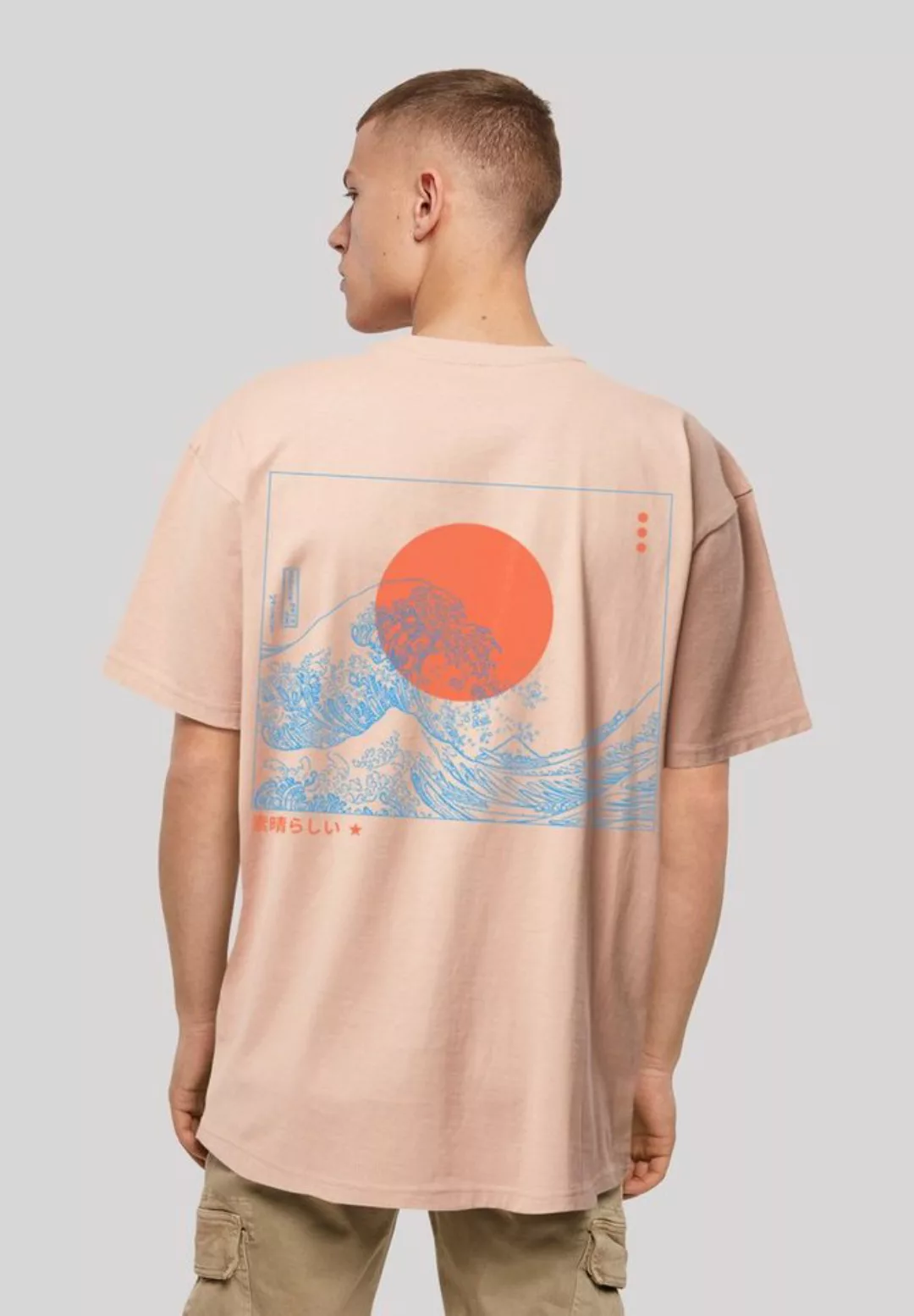 F4NT4STIC T-Shirt "Kanagawa Welle Japan", Print günstig online kaufen