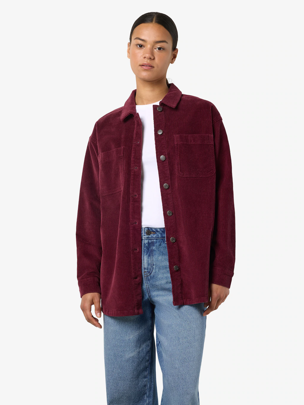 Noisy may Cordjacke "NMALVA L/S SHACKET COLORED CORDUROY NOOS" günstig online kaufen