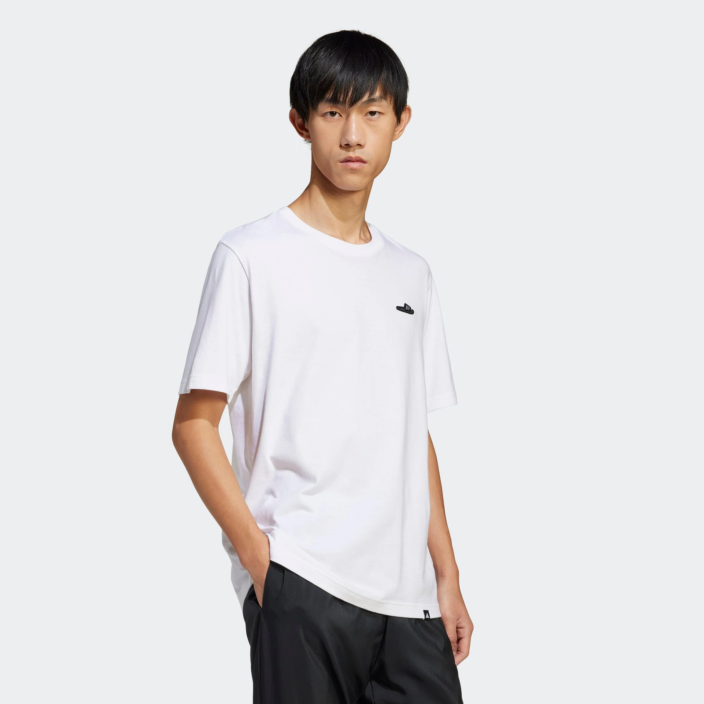 adidas Sportswear T-Shirt "M L SLIDE TEE", mit adidas Badeschlappen-Grafik, günstig online kaufen