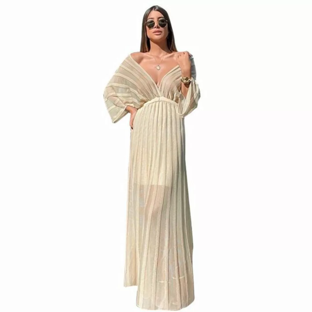 RUZU UG Abendkleid Kleid New Style Schönes Damenkleid mit V-Ausschnitt und günstig online kaufen