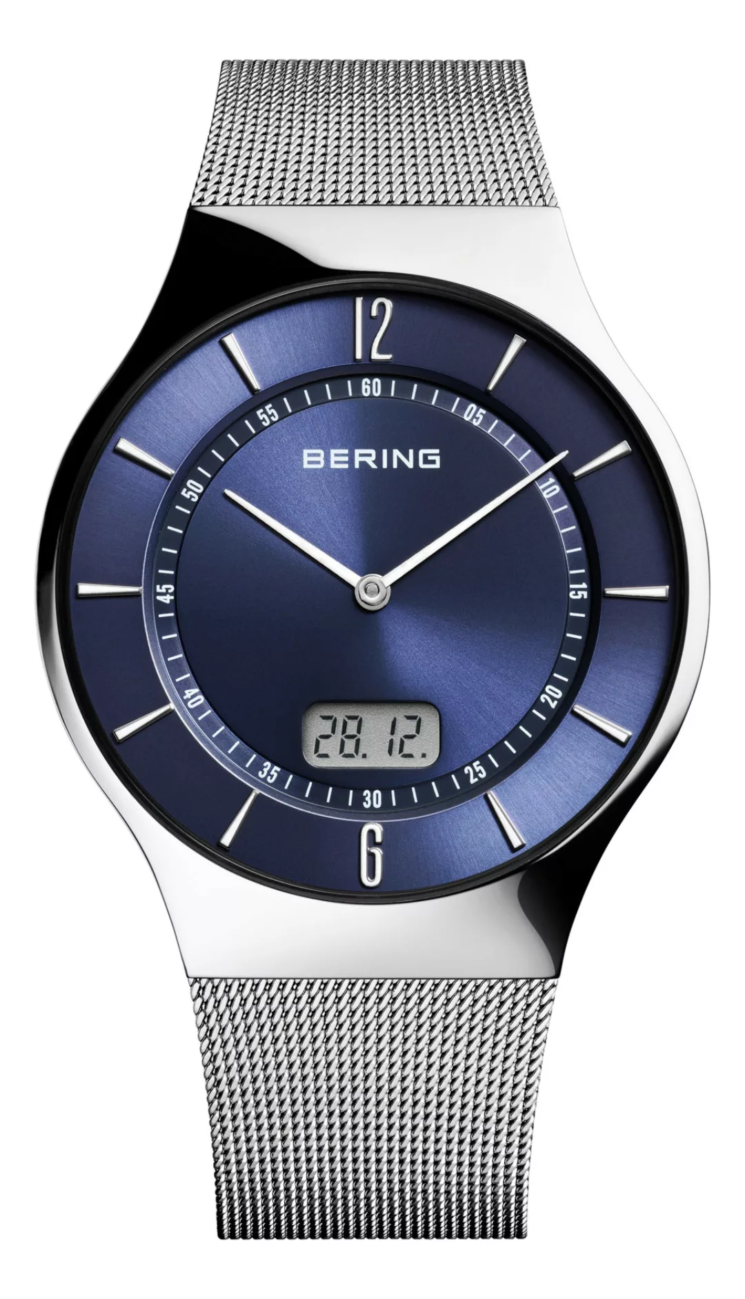 Bering Armbanduhr mit Milanaise Armband 51640-007 Herrenfunkuhr günstig online kaufen