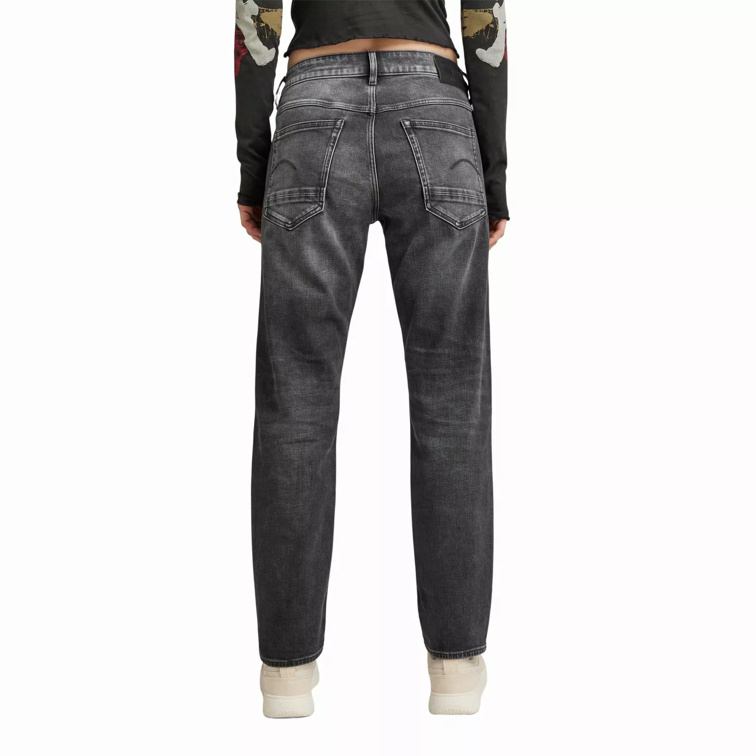 G-Star Damen Jeans Kate - Low Boyfriend - Grau - Vintage Basalt günstig online kaufen