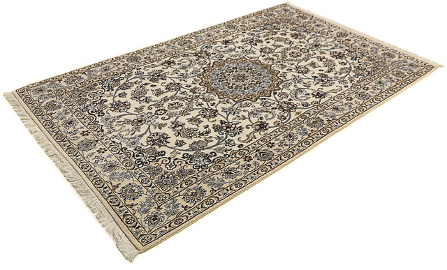 morgenland Orientteppich »Perser - Nain - Royal - 210 x 127 cm - beige«, re günstig online kaufen