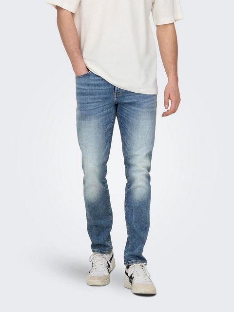 ONLY & SONS Slim-fit-Jeans ONSLOOM SLIM JAX DBD 9138 DCC DNM NOOS günstig online kaufen