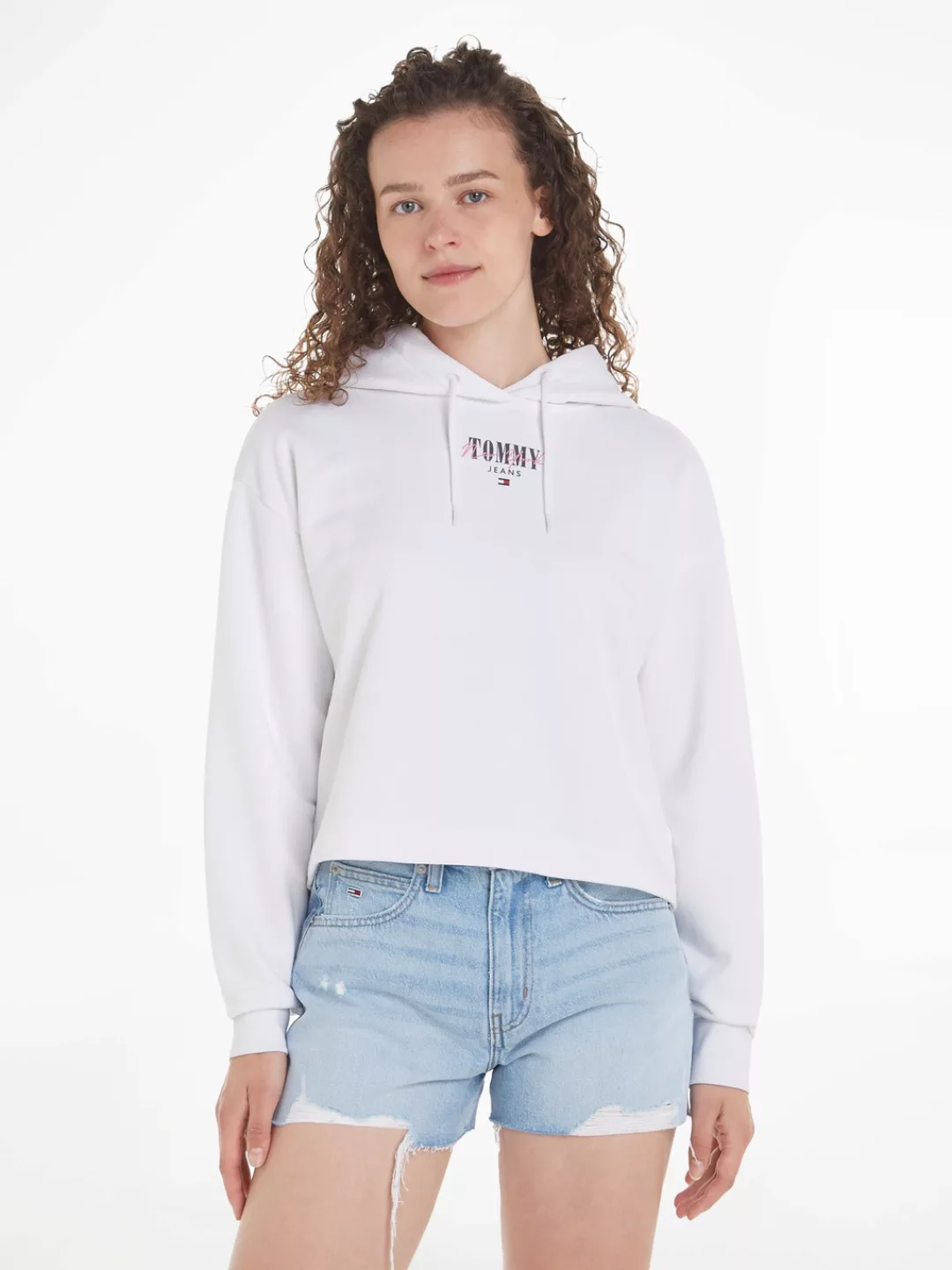 Tommy Jeans Kapuzensweatshirt TJW RLX ESSENTIAL LOGO HOODIE mit Tommy Jeans günstig online kaufen