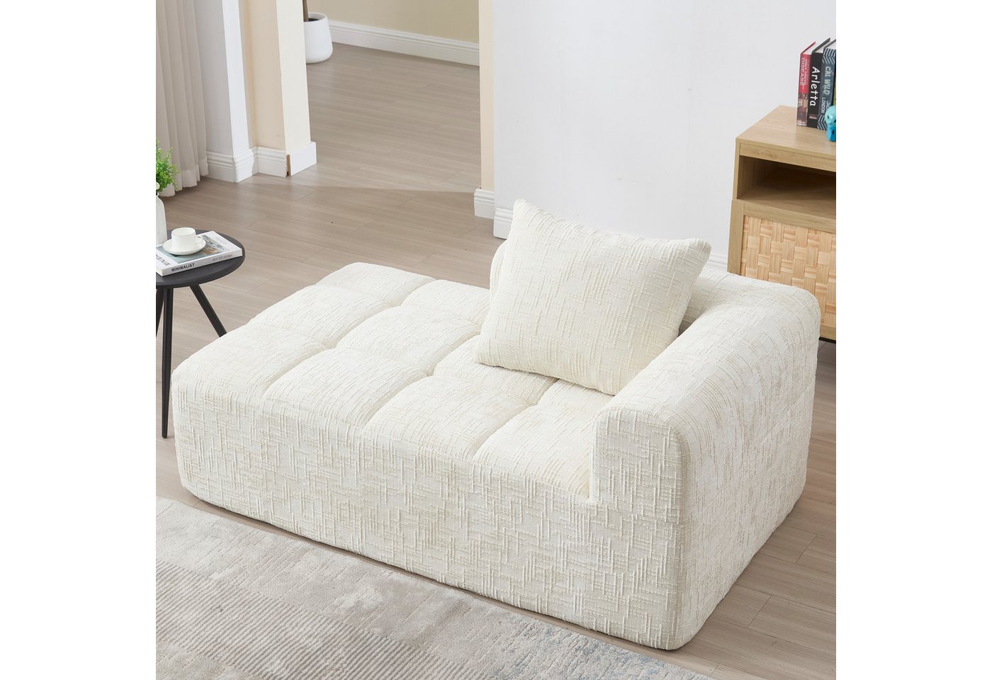 HAUSS SPOLE Sofa Ecksofa Chaiselongue-Sofa mit Kissen & Seitentaschen, Chen günstig online kaufen