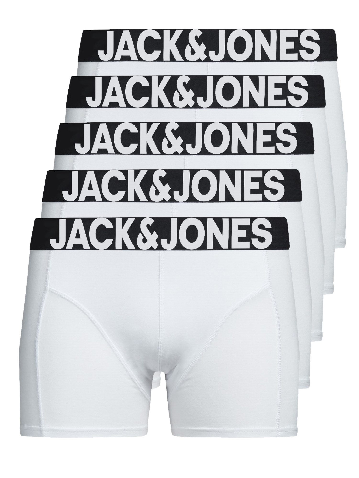 Jack & Jones Boxershorts Solid (5-St., günstig online kaufen