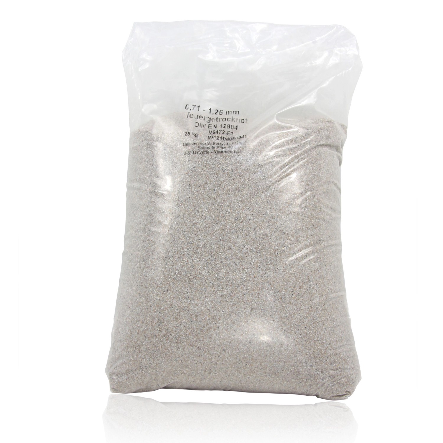 Höfer Chemie Premium Quarzsand Filtersand 0,71-1,25mm 40 x 25kg günstig online kaufen