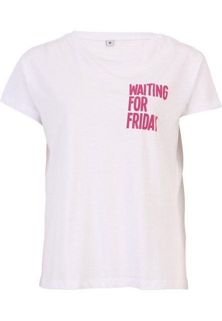 MisterTee T-Shirt MisterTee Damen Ladies Waiting For Friday Box Tee (1-tlg) günstig online kaufen