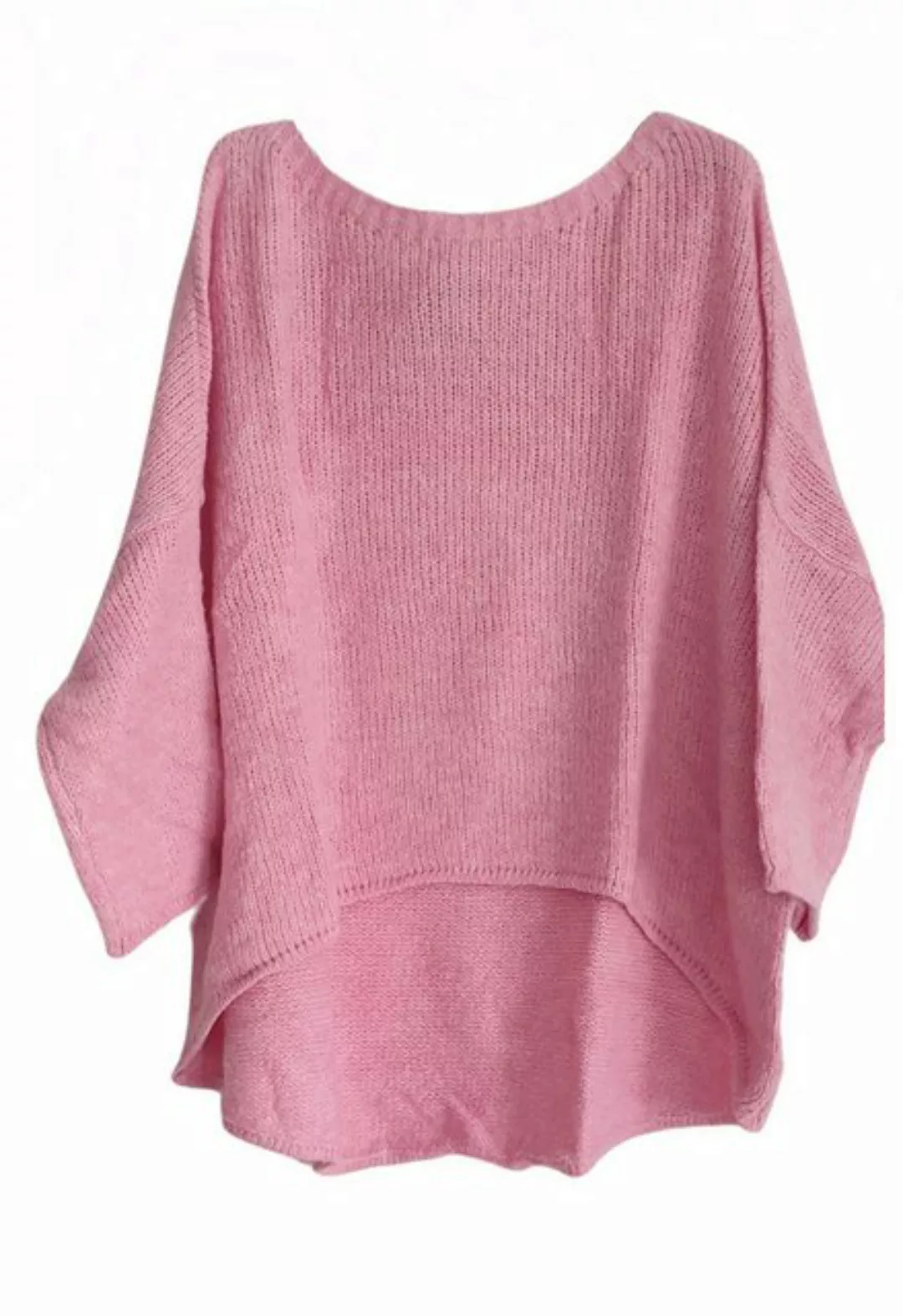 Charis Moda Strickpullover Pullover im Oversize Look Vorne kurz Hinten lang günstig online kaufen