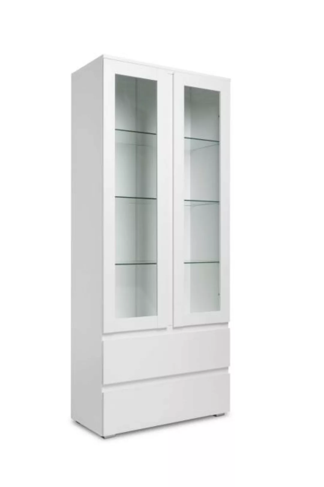 Finori Vitrine 80 x 191 x 40 cm (B/H/T) günstig online kaufen