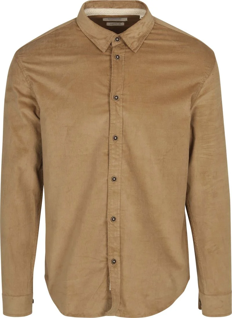 Anerkjendt Hemd Leif Corduroy Beige - Größe XXL günstig online kaufen