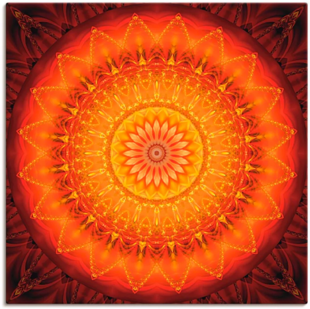 Artland Wandbild »Mandala Energie 1«, Muster, (1 St.) günstig online kaufen