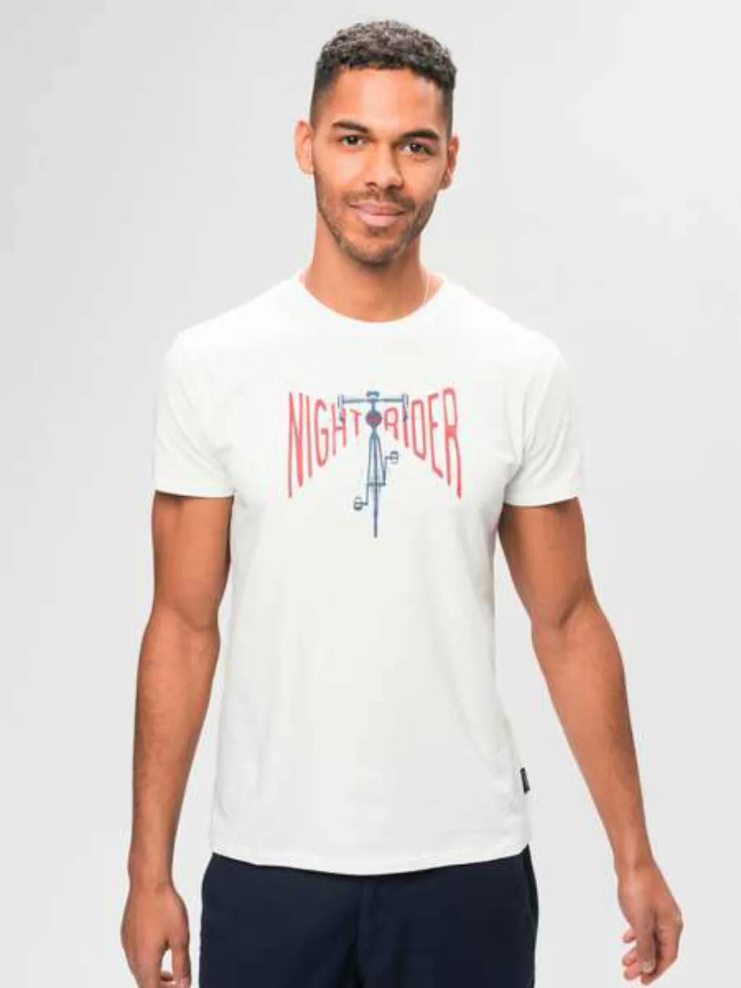 Casual T-shirt #Nightrider günstig online kaufen