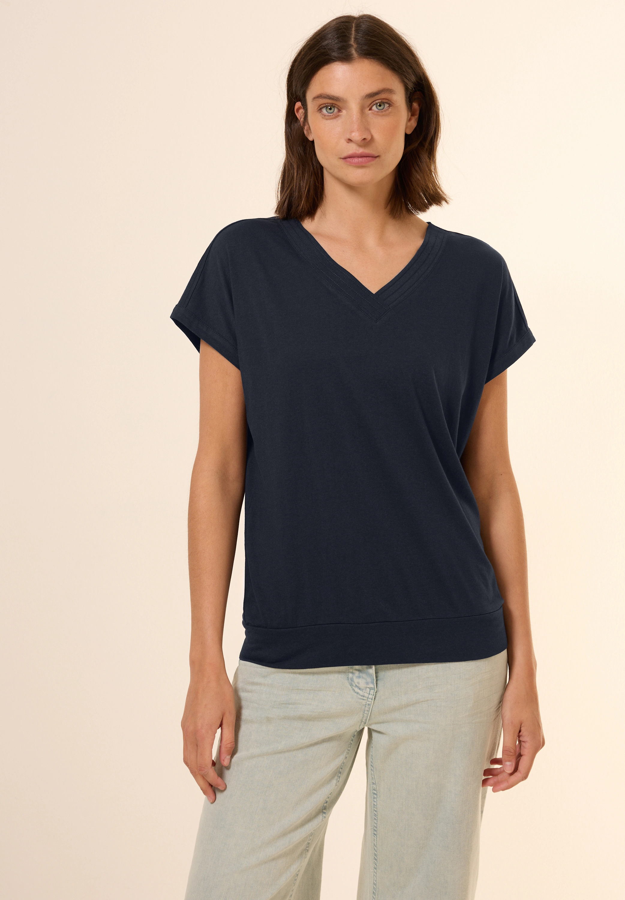 Cecil T-Shirt, im soften Baumwoll-Mix günstig online kaufen