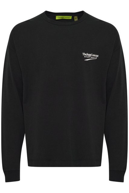 TheJoggConcept Longsleeve JCMMSAM LS TSHIRT lässiger Rundhalspullover mit B günstig online kaufen