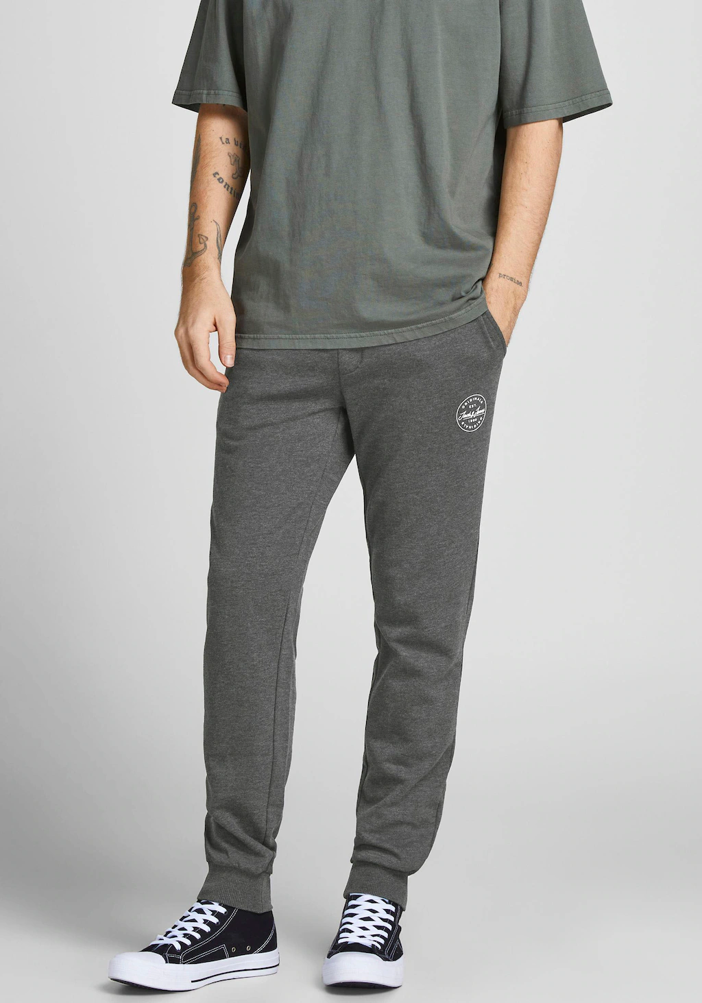 Jack & Jones Sweathose "JPSTGORDON Jogpants mit Kordelzug und bequemem Schn günstig online kaufen