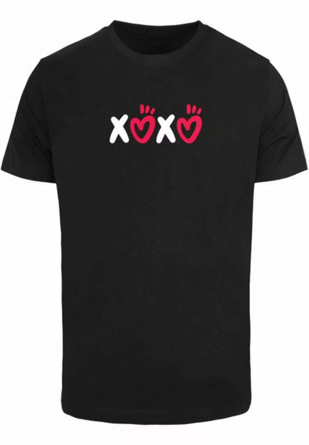 Merchcode T-Shirt Merchcode Herren Valentines Day - XOXO T-Shirt Round Neck günstig online kaufen