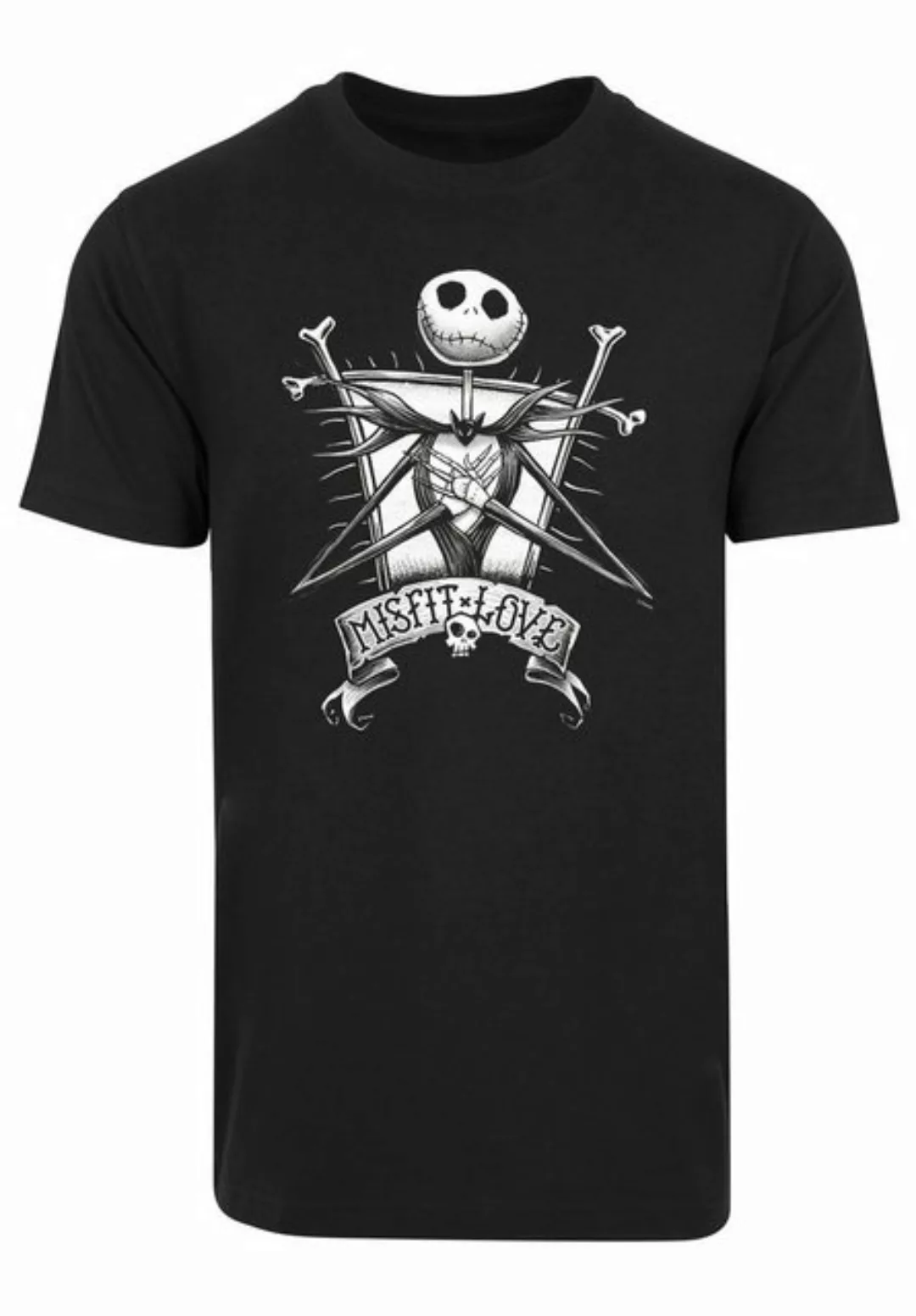 F4NT4STIC T-Shirt Disney The Nightmare Before Christmas Misfit Love Print günstig online kaufen