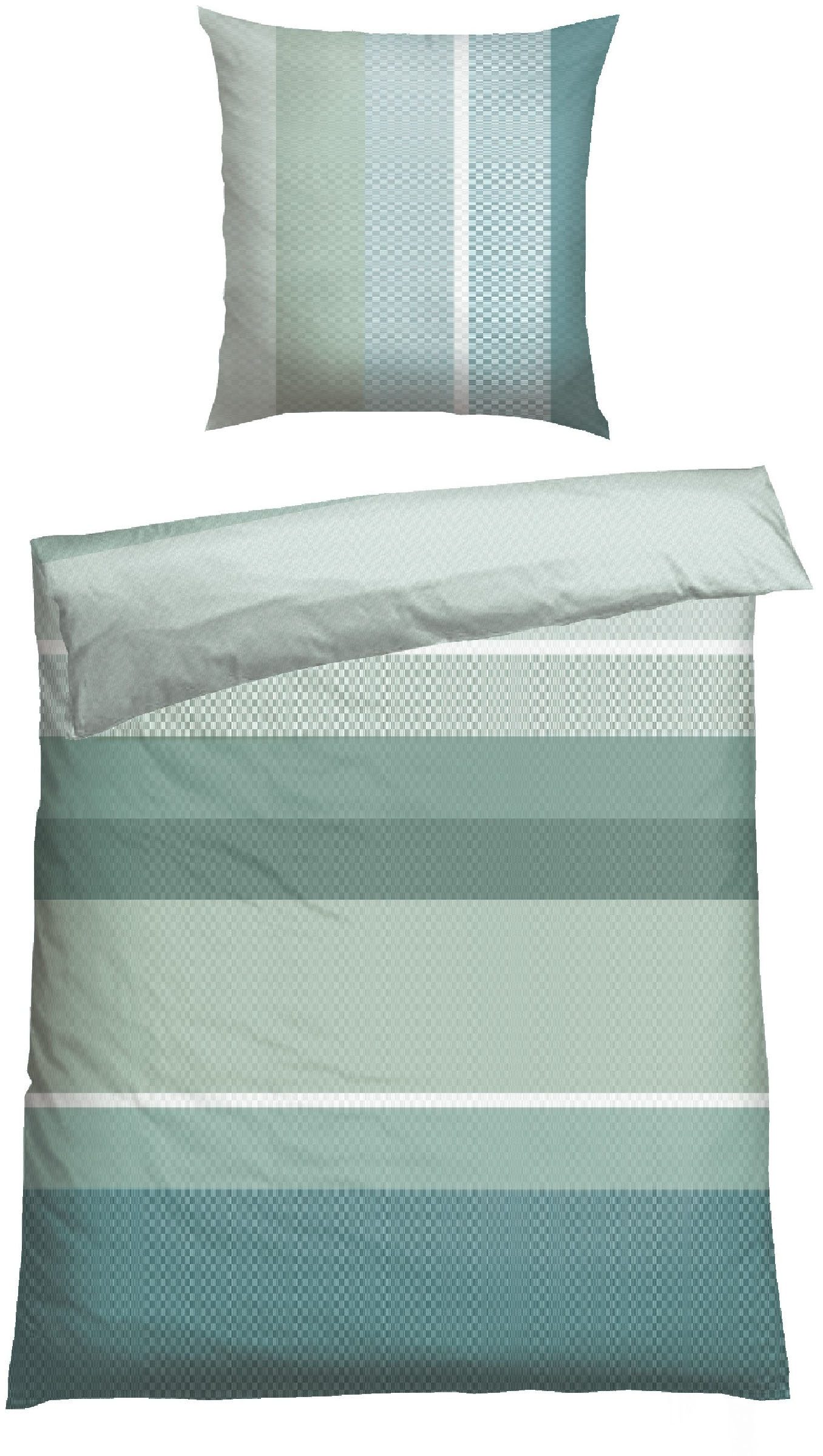 Schiesser Bettwäsche Endy Stripes aus weicher günstig online kaufen