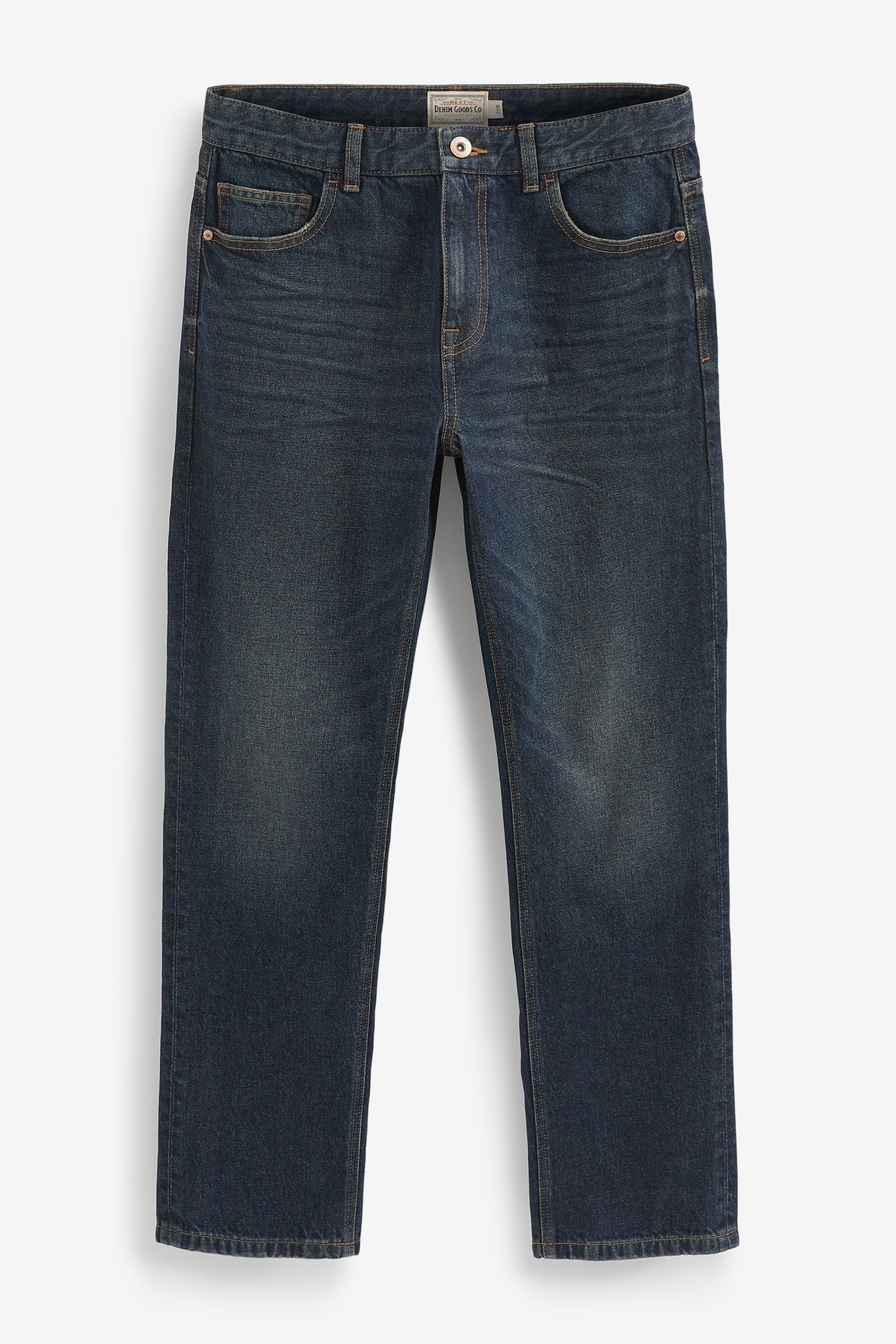 Next Straight-Jeans Authentische Straight Fit Jeans, günstig online kaufen