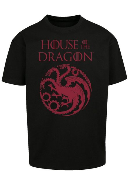 F4NT4STIC T-Shirt "House Of The Dragon Targaryen Crest Logo", Premium Quali günstig online kaufen