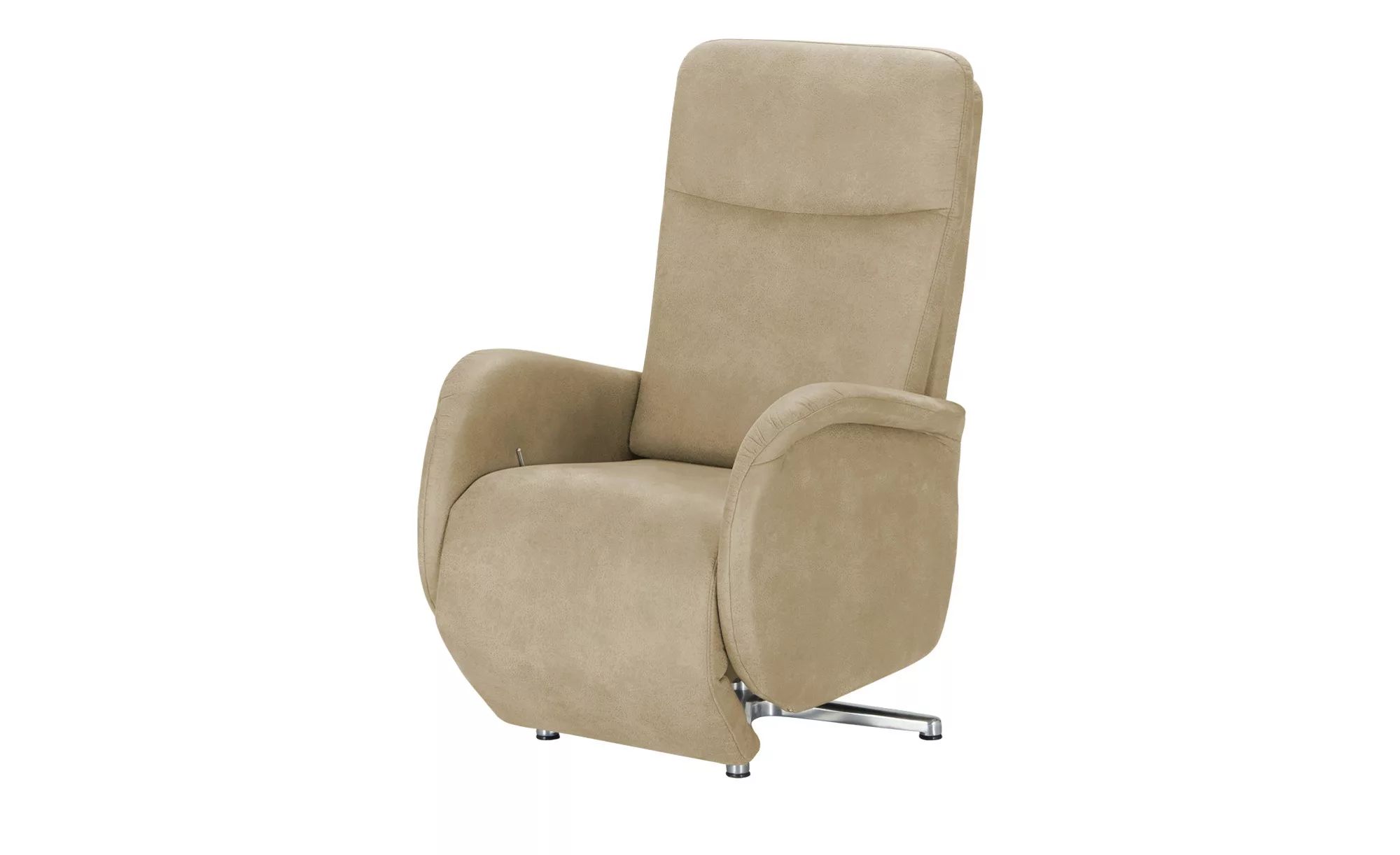 Relaxsessel  Nordsee ¦ beige ¦ Maße (cm): B: 68 H: 109 T: 85 Polstermöbel > günstig online kaufen