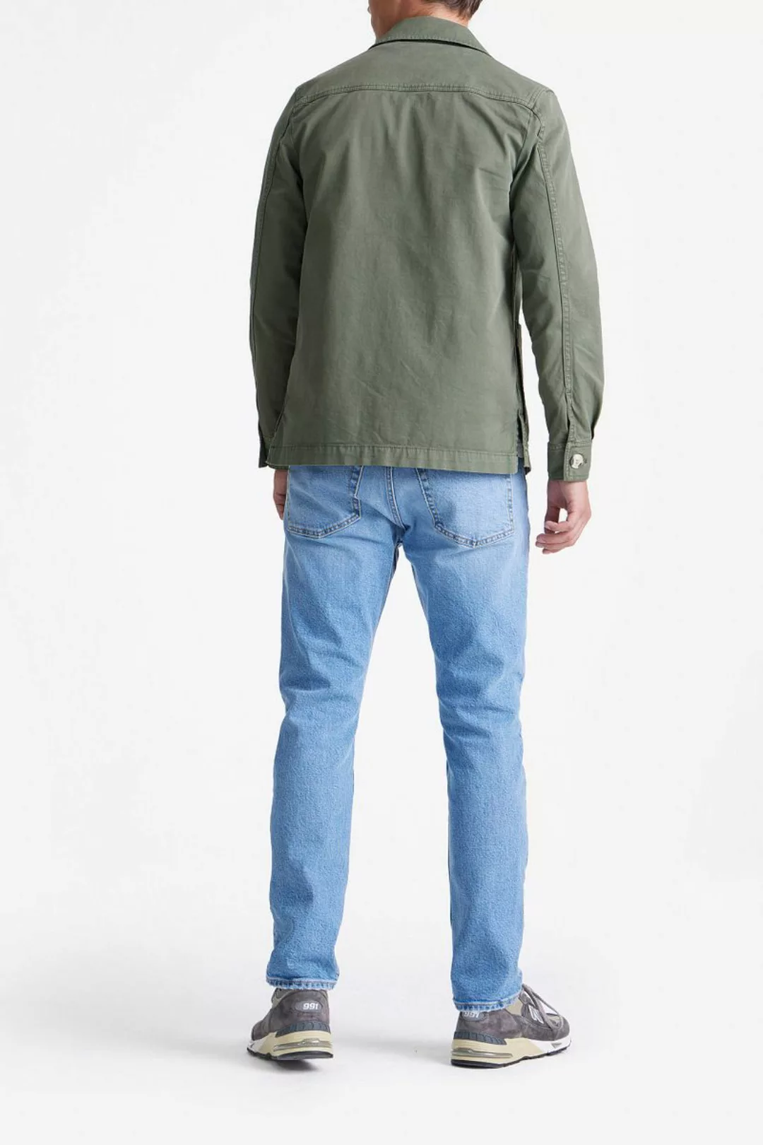 King Essentials The Benjamin Overshirt Olivgrün - Größe XXL günstig online kaufen