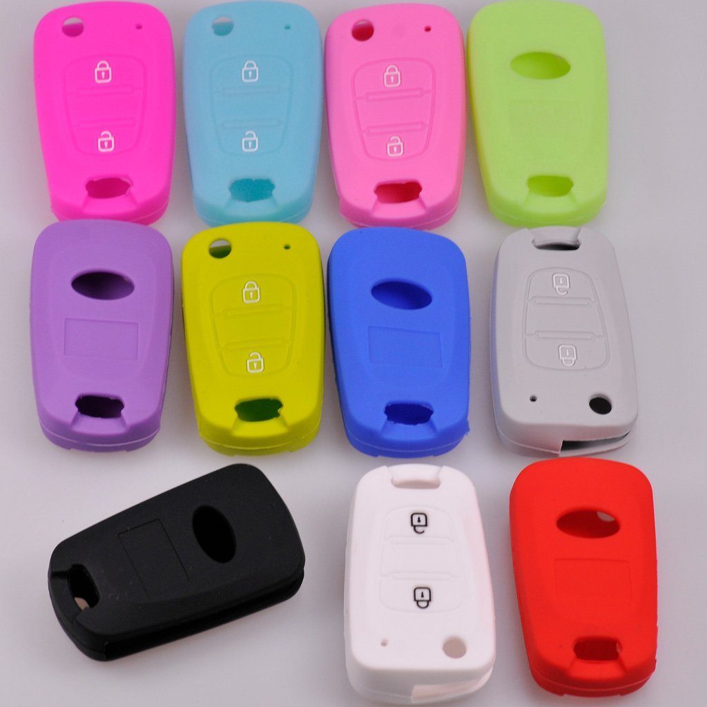 mt-key Schlüsseltasche Autoschlüssel Softcase Silikon Schutzhülle günstig online kaufen