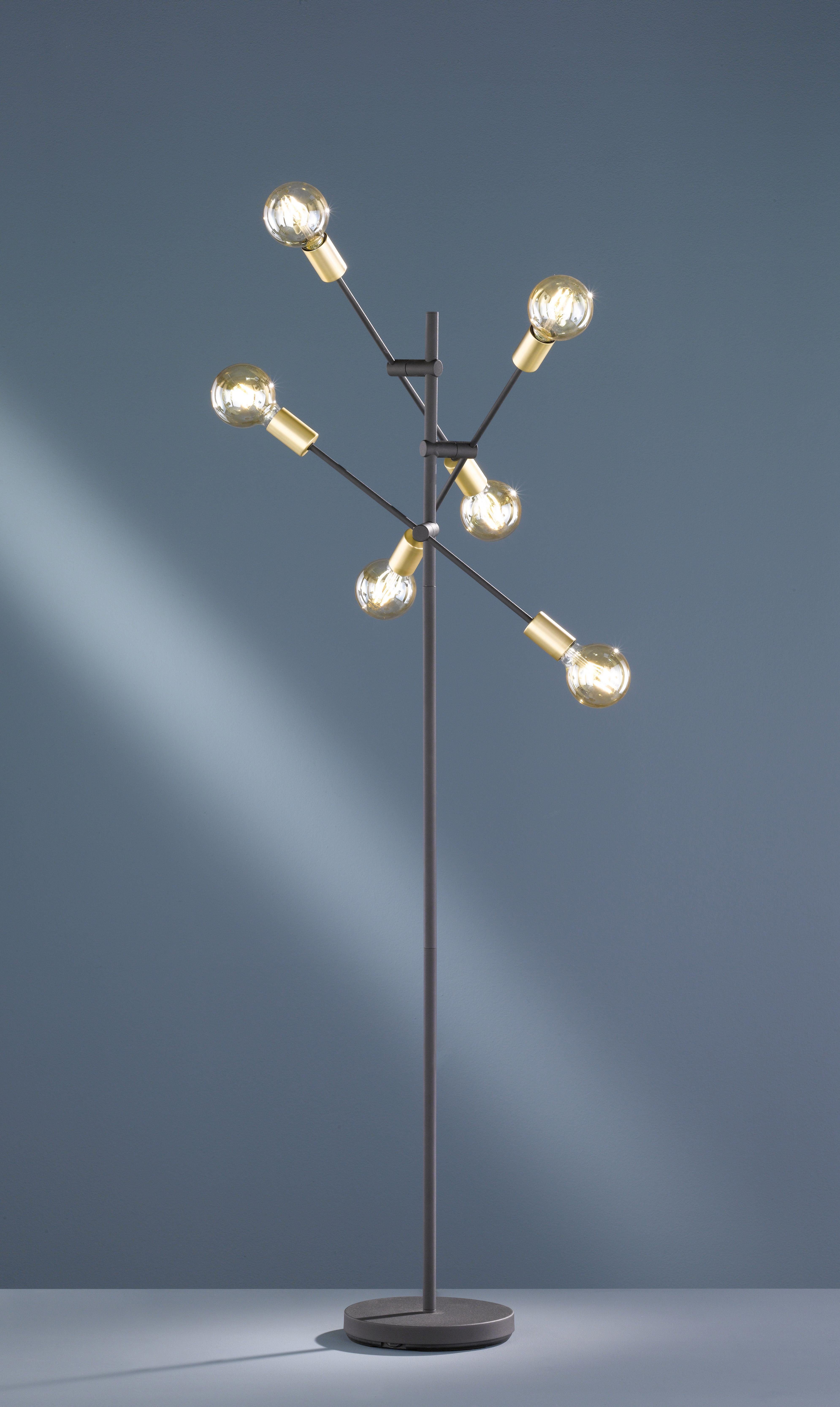 TRIO Leuchten Stehlampe »CROSS«, 6 flammig-flammig günstig online kaufen
