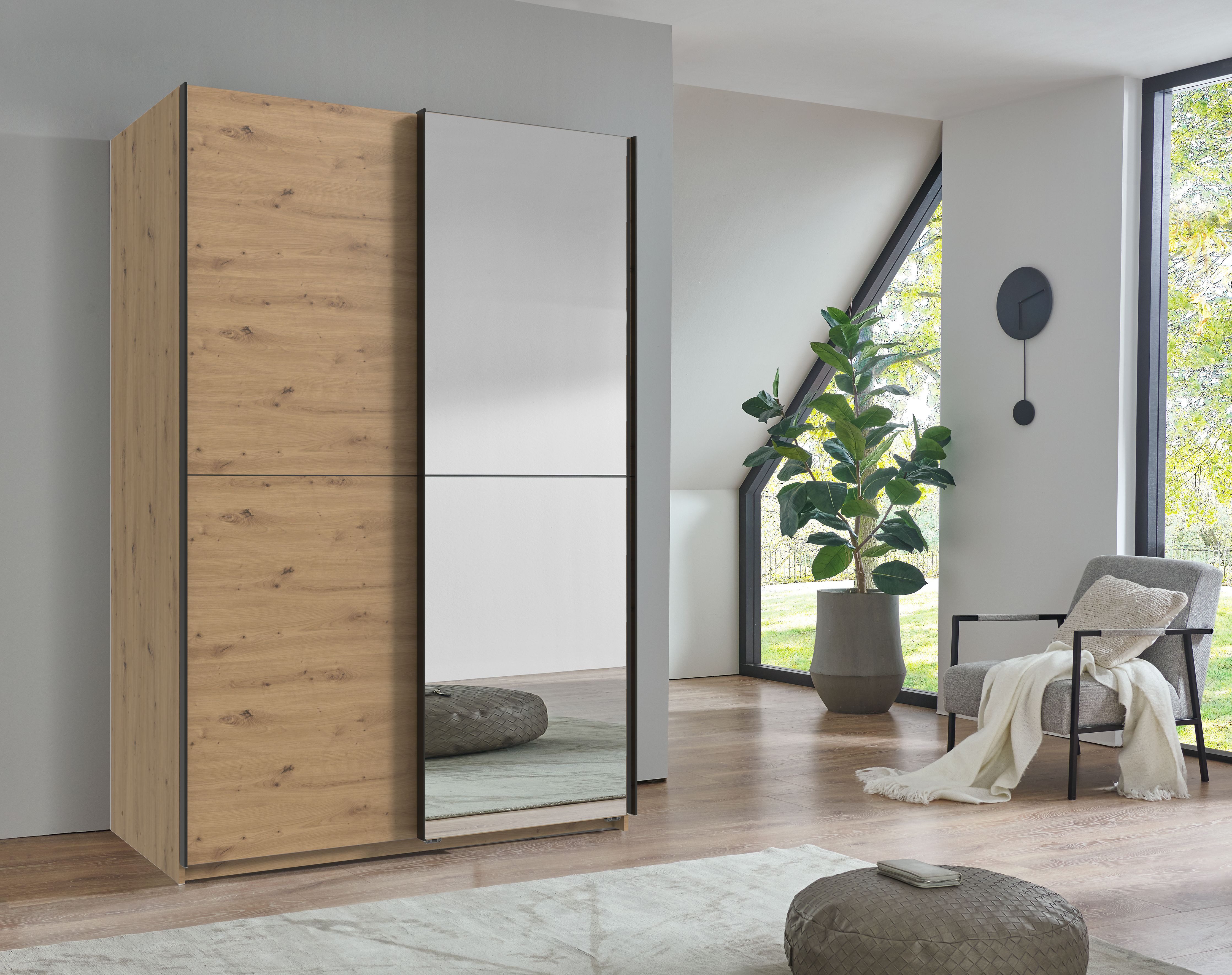 Wimex Kleiderschrank "Mugano, B/T/H 135 oder 180/65/198cm, Made in Germany" günstig online kaufen