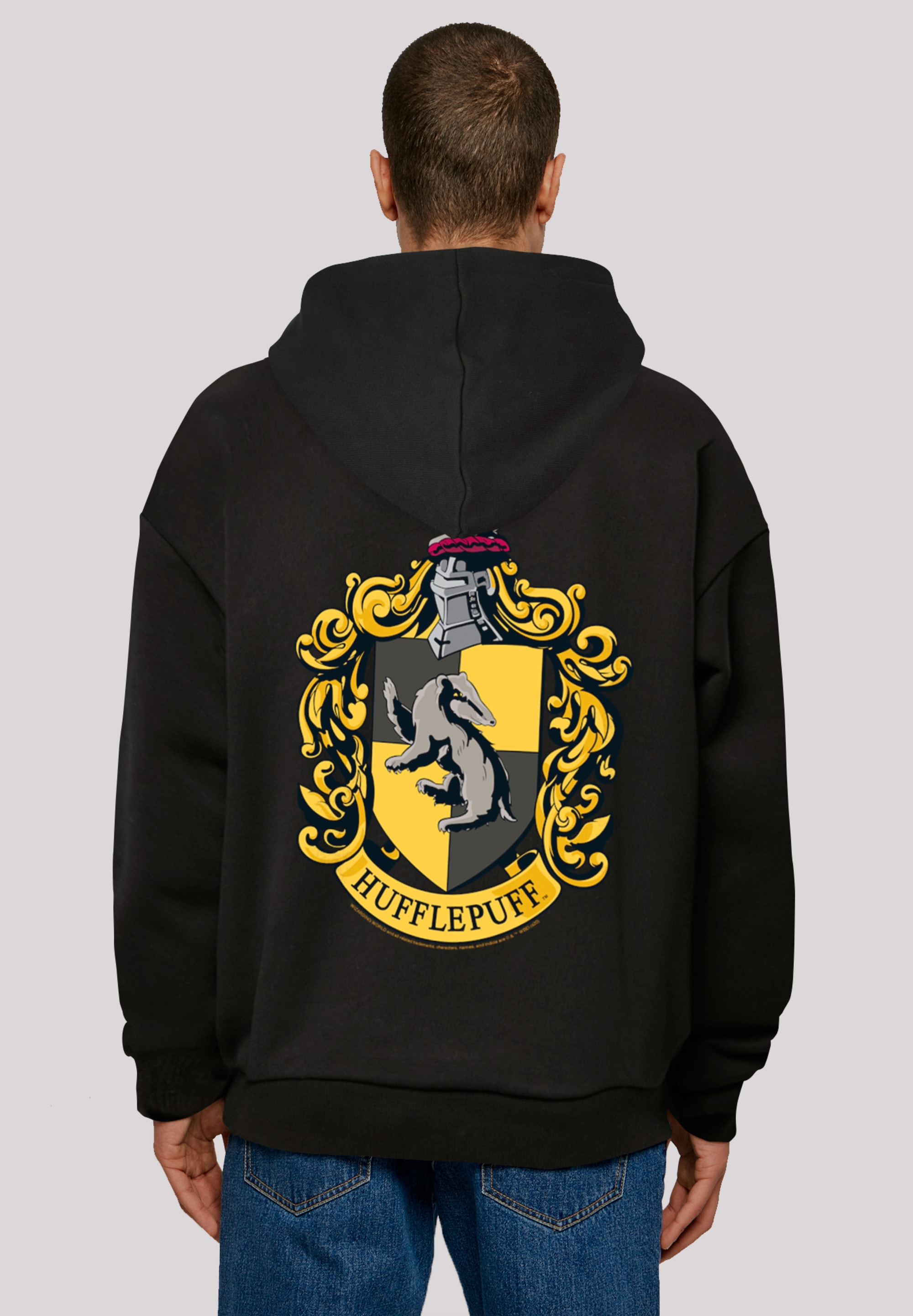 F4NT4STIC Kapuzenpullover "Harry Potter Hufflepuff Logo", Print günstig online kaufen