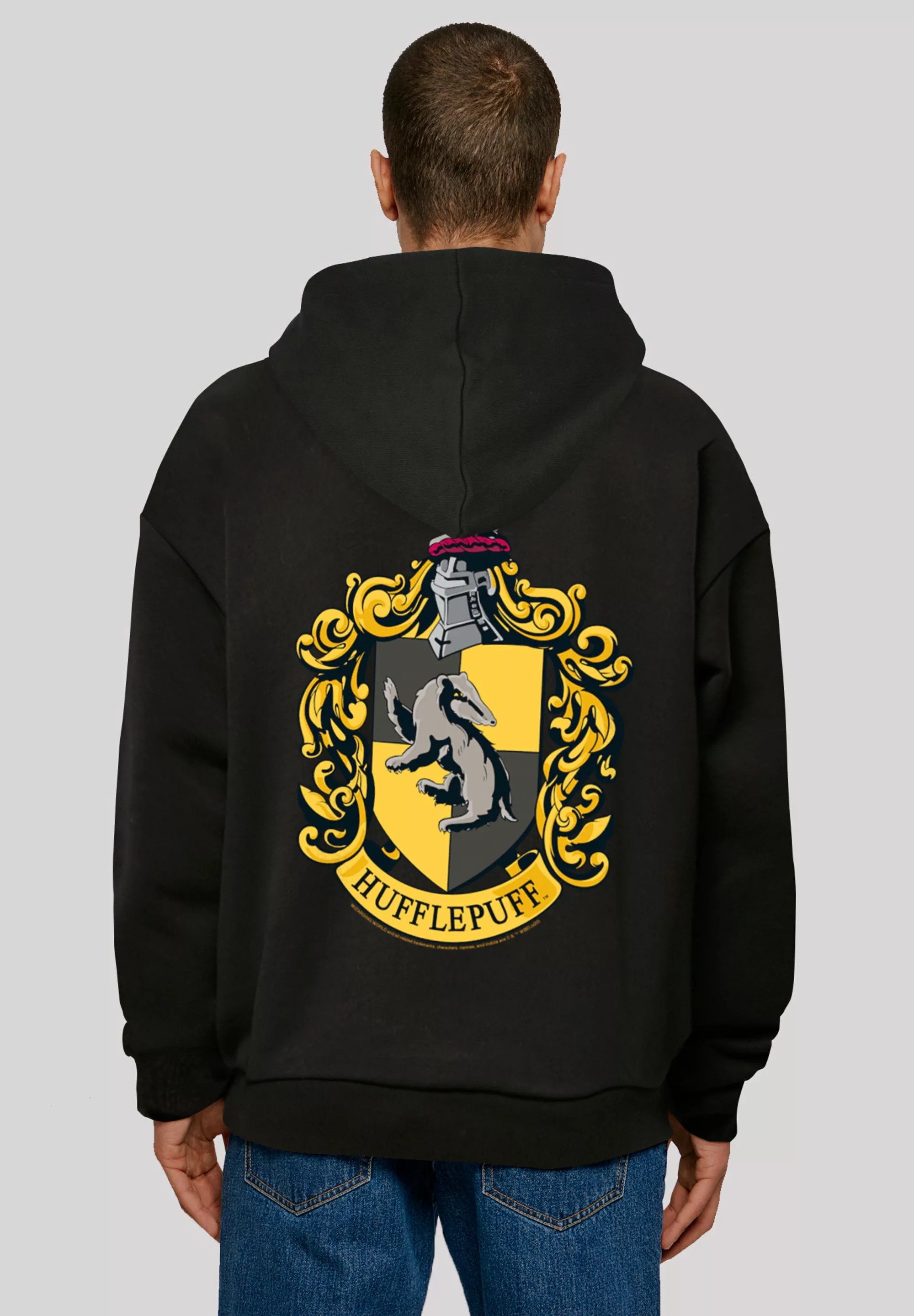 F4NT4STIC Kapuzenpullover "Harry Potter Hufflepuff Logo", Print günstig online kaufen