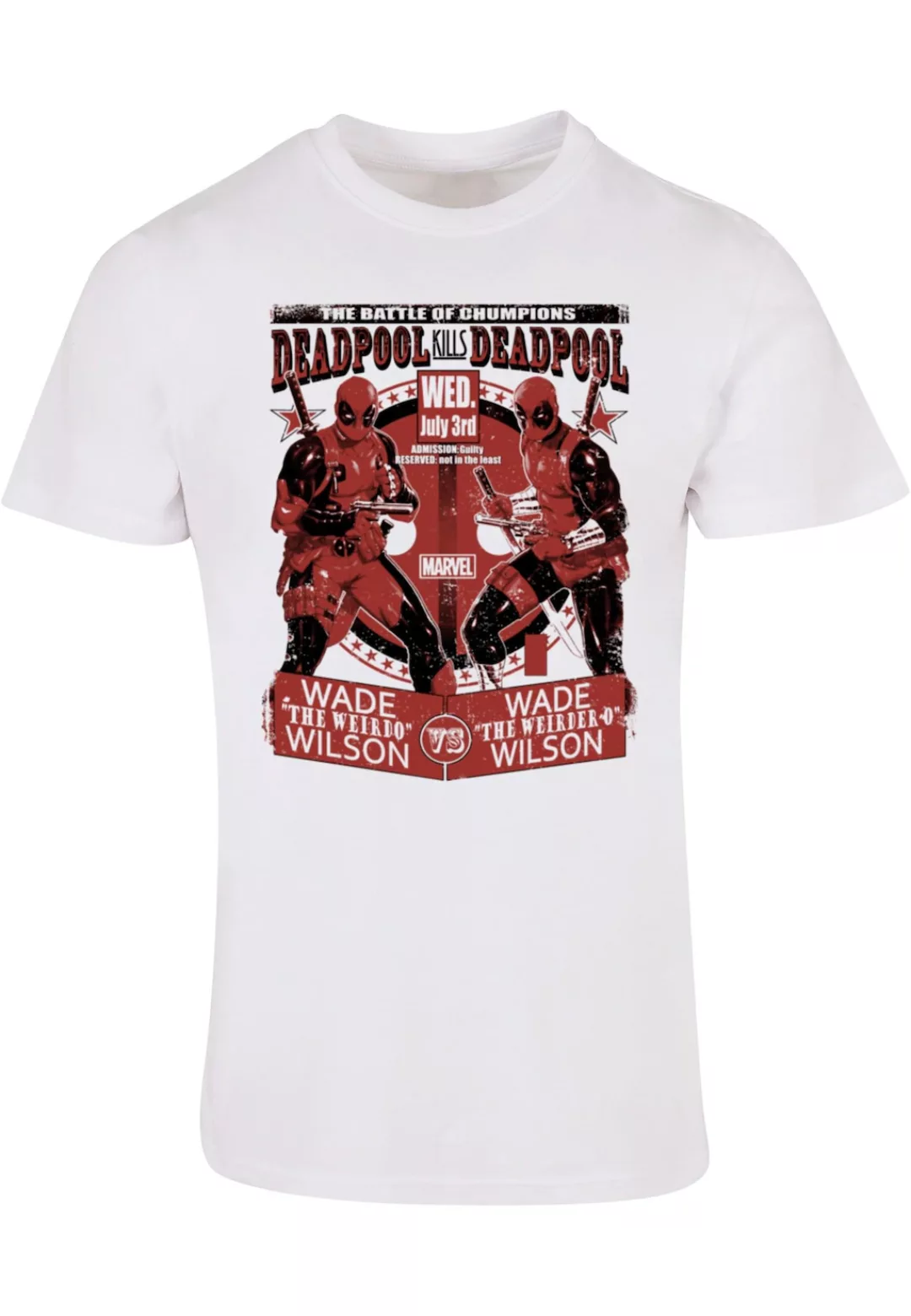 ABSOLUTE CULT T-Shirt "ABSOLUTE CULT Herren Deadpool - Deadpool Vs Deadpool günstig online kaufen