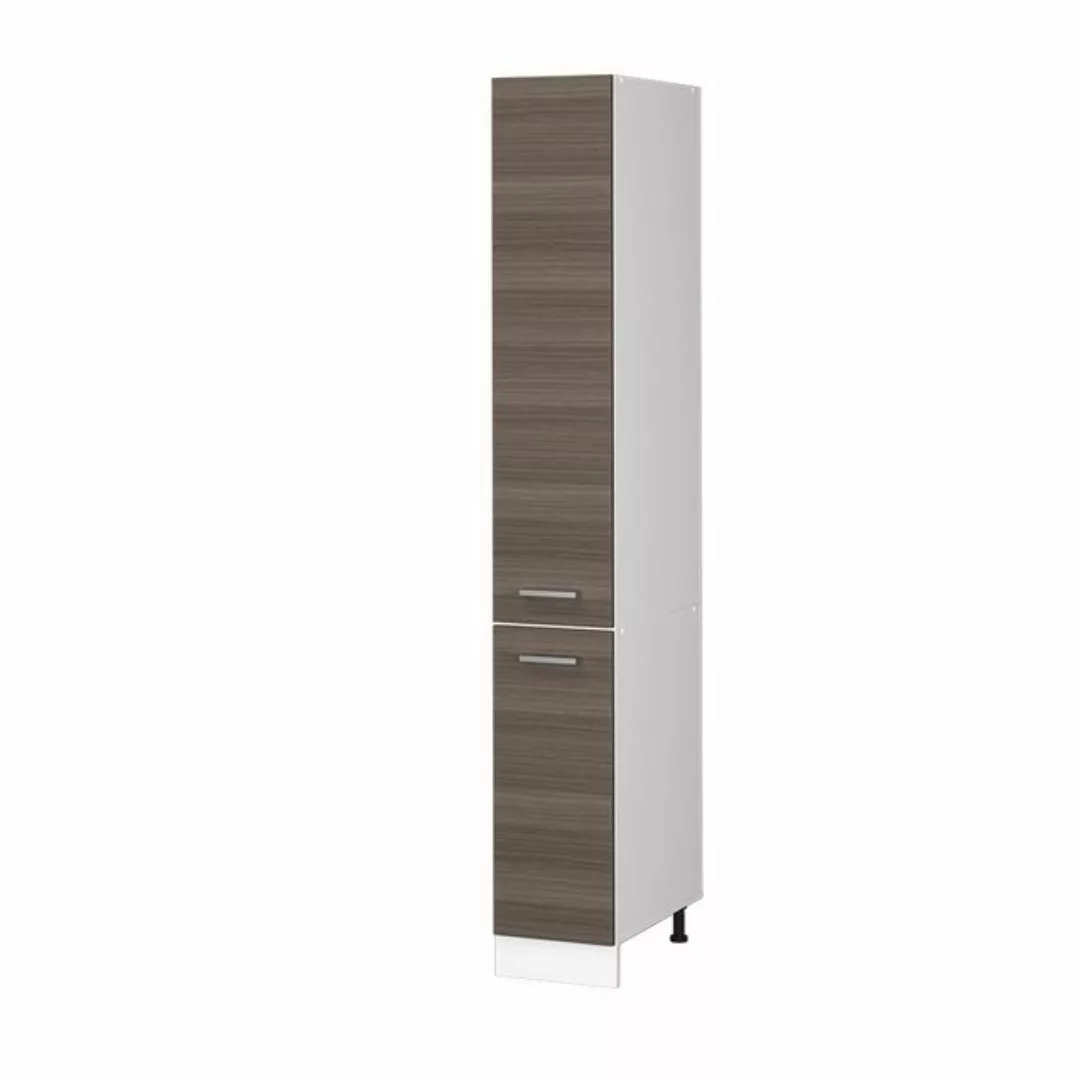 Vicco Hochschrank R-Line, Grau/Weiß, 30 cm günstig online kaufen