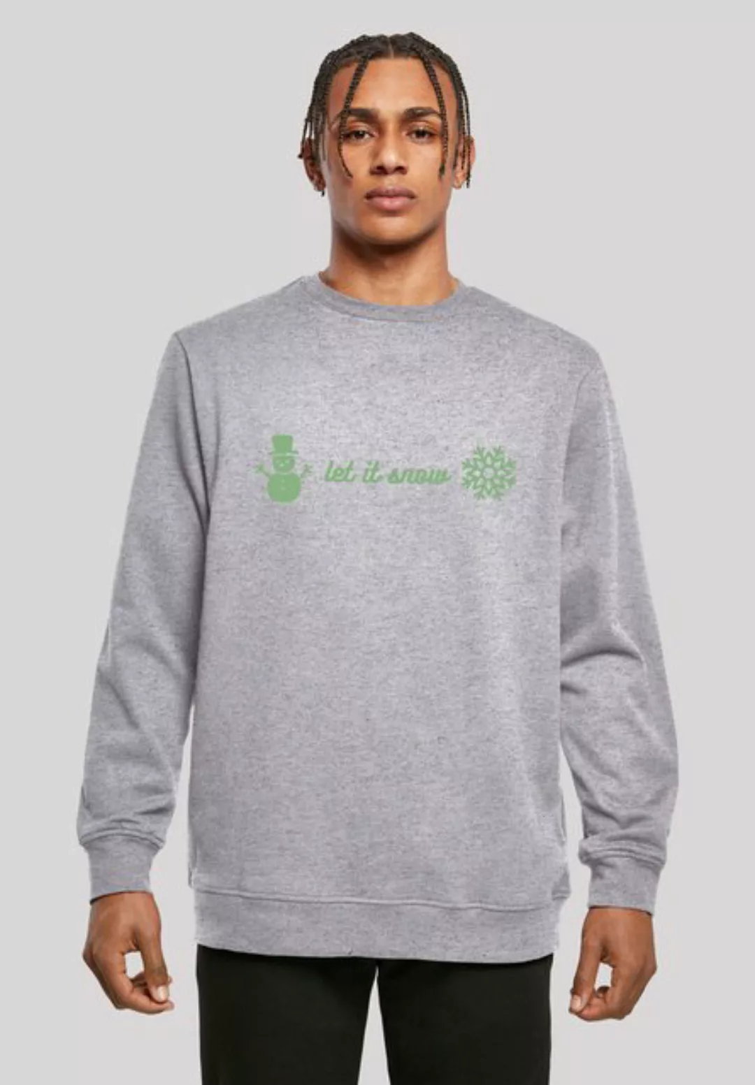 F4NT4STIC Kapuzenpullover "Let It Snow Weihnachten", Print günstig online kaufen